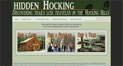 Desktop Screenshot of hiddenhocking.com