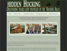 Tablet Screenshot of hiddenhocking.com